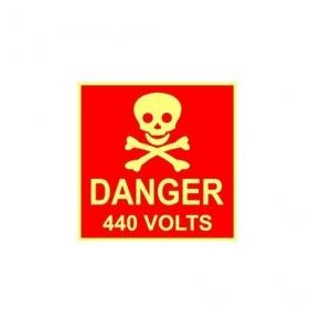 Usha Armour Danger Signage, Size: 10 x 10 Inch